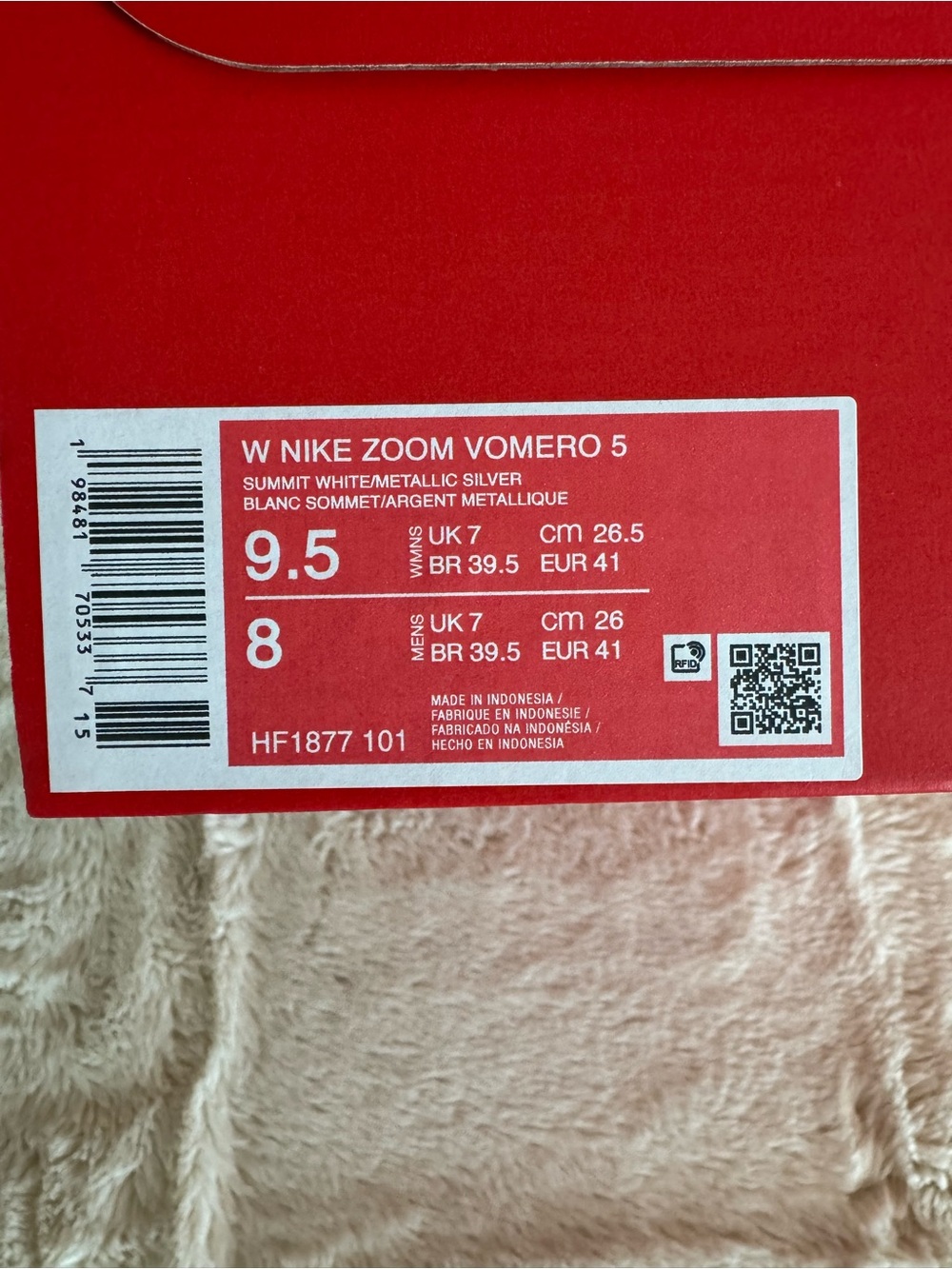 New in Box — Women’s Nike Zoom 🏎️ Vomero - Picture 7 of 7
